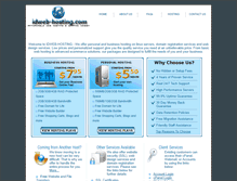 Tablet Screenshot of idweb-hosting.com